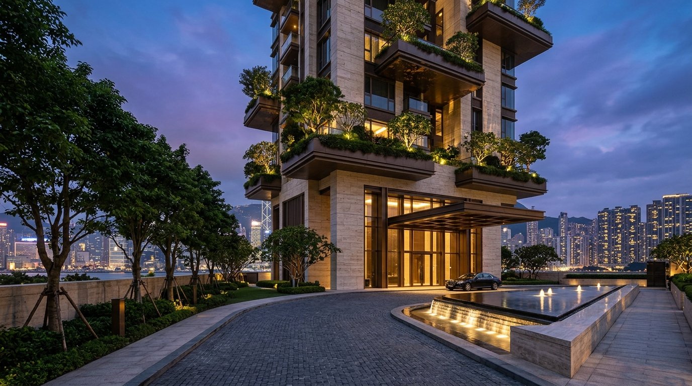 Ultra-Prime Real Estate Development and architectural landmark