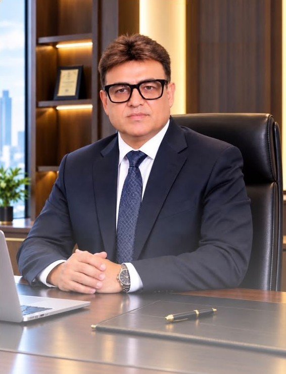 Official Executive Portrait of Sadik Allana, Chairman & Group Director